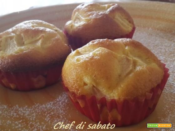 Muffin soffici alle mele