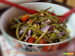 Insalata di fagiolini e mais