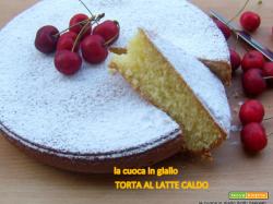 Torta al latte caldo