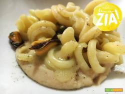 Pasta cozze e fagioli