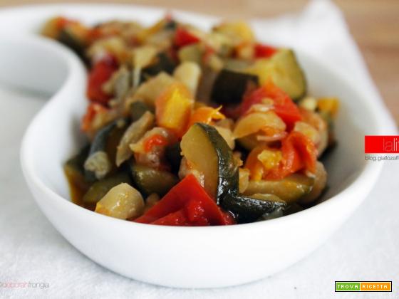 Ratatouille di verdure | Ricetta semplificata
