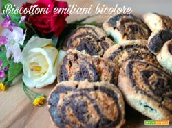Biscottoni emiliani bicolore, la ricetta di Anna Moroni