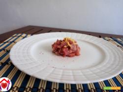 Tartare di tonno al limone