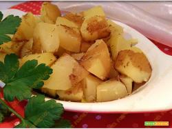 Contorno di patate con salsa di soia