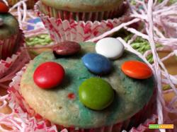 Muffin golosi e colorati con sorpresa !!