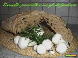 Pane semintegrale con olive