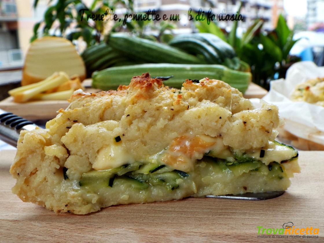 Sbriciolata Di Patate Zucchine E Scamorza Ricetta Trovaricetta Com