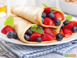 Crepes ai frutti di bosco