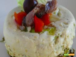 Tortino di baccalà con olive, un'idea per il pranzo o la cena!