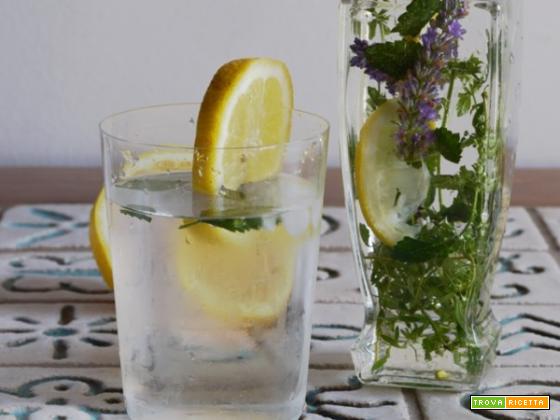 Acqua aromatizzata con erbe e limone: un concentrato di benessere per la vostra estate