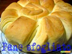 Pane sfogliato all'olio extravergine di oliva