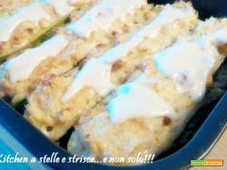 Zucchine Ripiene con Tonno e Patate di Gloria KitchenUSA