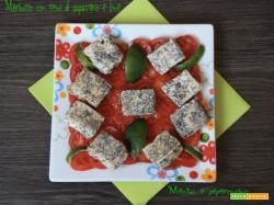 Merluzzo con semi di papavero e lime
