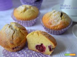 Muffin ai frutti rossi e ricotta