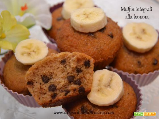 Muffin integrali alla banana