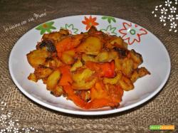 Peperoni e patate  ( pip e patan – ricetta calabrese)