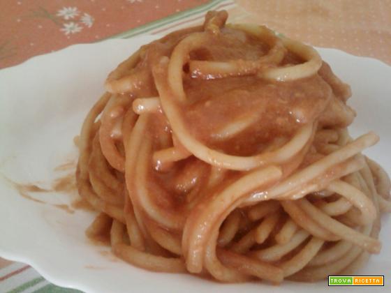 Spaghetti al sugo al forno