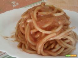 Spaghetti al sugo al forno