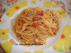 Pasta al sugo di tonno