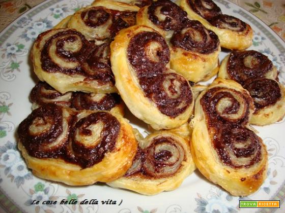 Ventagli con nutella