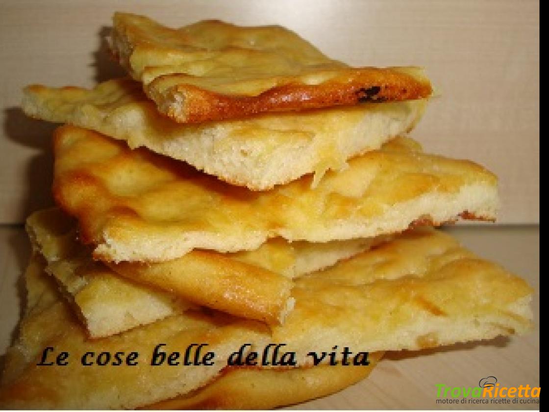 Focaccia Senza Impasto Ricetta Trovaricetta Com