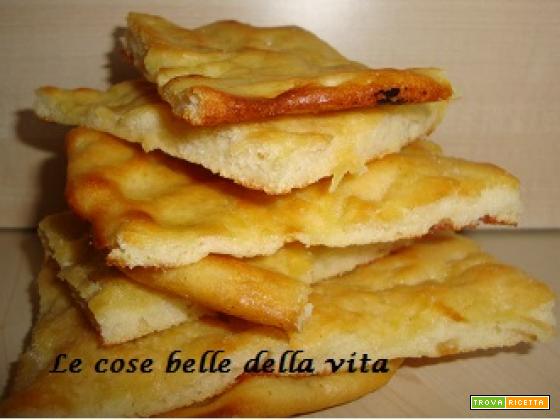 Focaccia senza impasto