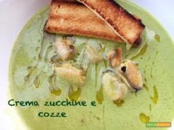 Keep calm and … crema di zucchine con le cozze!