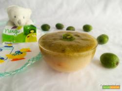 Tiramisù con baby kiwi Nergi e pere – ricetta per bambini