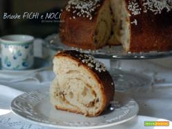 Brioche con marmellata di fichi e noci