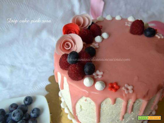 Drip Cake Pink Rosa