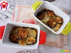 Patate e zucchine al forno