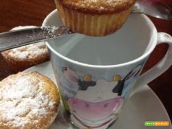 Muffin con cioccolato bianco e limone