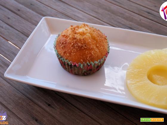 Muffin ananas e cocco