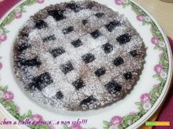 Crostata al Cacao con Ciliegie di Gloria KitchenUSA