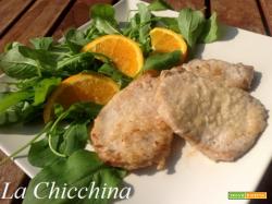 Scaloppine di maiale all'arancia