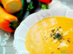 Zuppa di Zucchine Gialle
