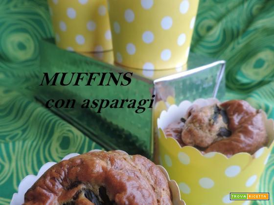 Muffins con asparagi