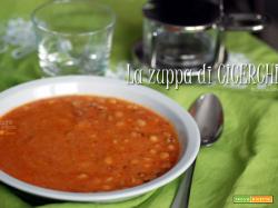 La zuppa di cicerchie, ricetta regionale italiana
