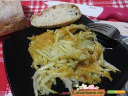 Zucchine spinose gratinate ceci e parmigiano