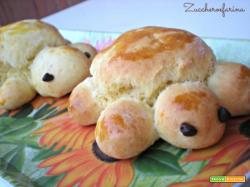 Tartarughe di pane da farcire