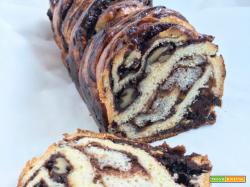 Babka al Cioccolato Fondente e Noci