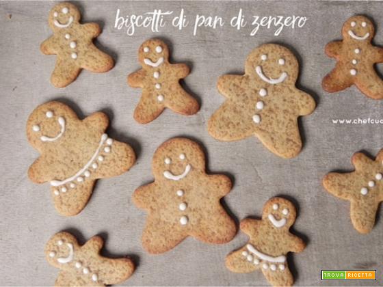 Gingerbread-Biscotti di Pan di Zenzero #idearegalo1