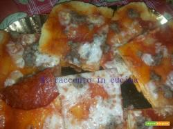 PIZZA SENZA GLUTINE E SENZA LIEVITO DI BIRRA