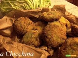 Frittini con wurstel e verza