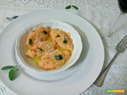 Quenelle di zucca con burro e salvia