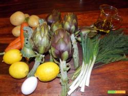 Carciofi alla Costantinopoli