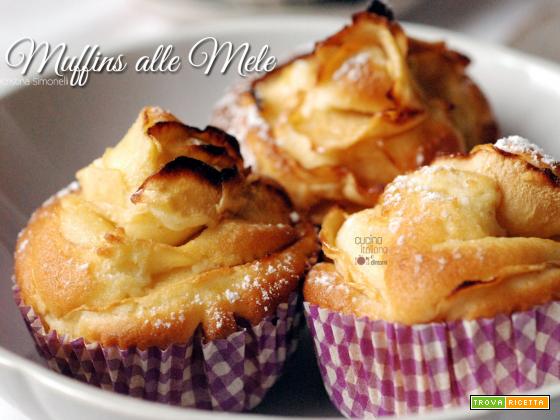 Muffins alle mele buoni e senza burro