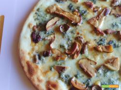 Pizza Gorgonzola Parmigiano e Porcini