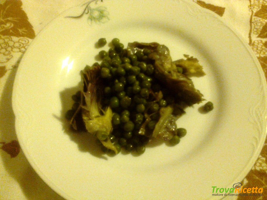 Carciofi E Piselli Ricetta Trovaricetta Com