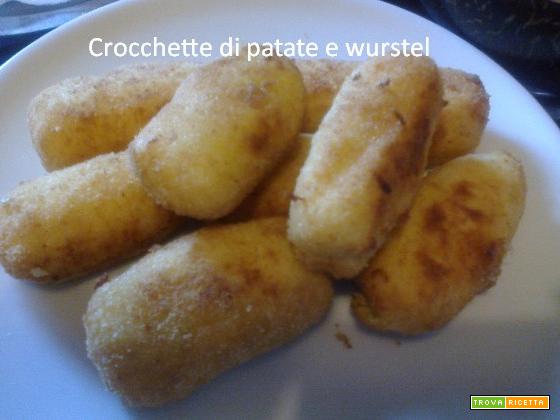 Crocchette di patate con würstel